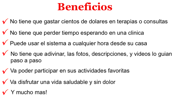 Beneficios del progama